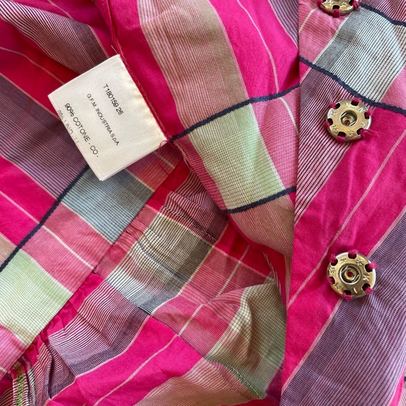 Vivienne Westwood Pink Plaid Corset Style Asymmetric Dress Size IT40, UK8 RARE - Picture 10 of 16